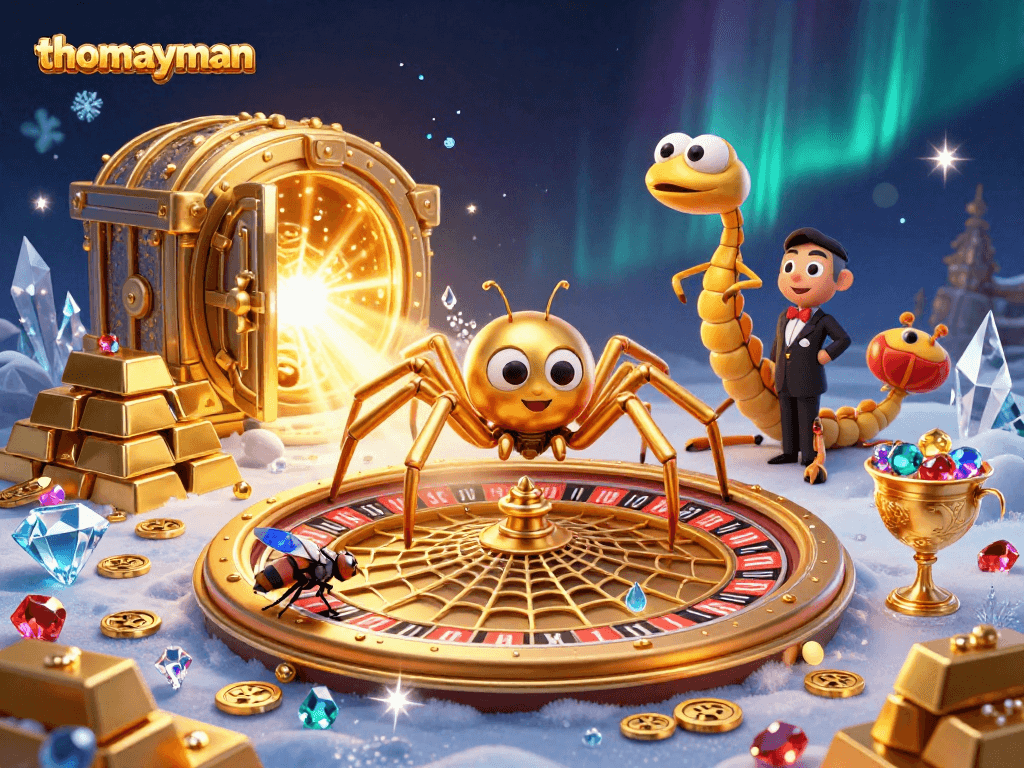 Win big while playing thomayman with dazzling 3D visuals and exciting rewards.