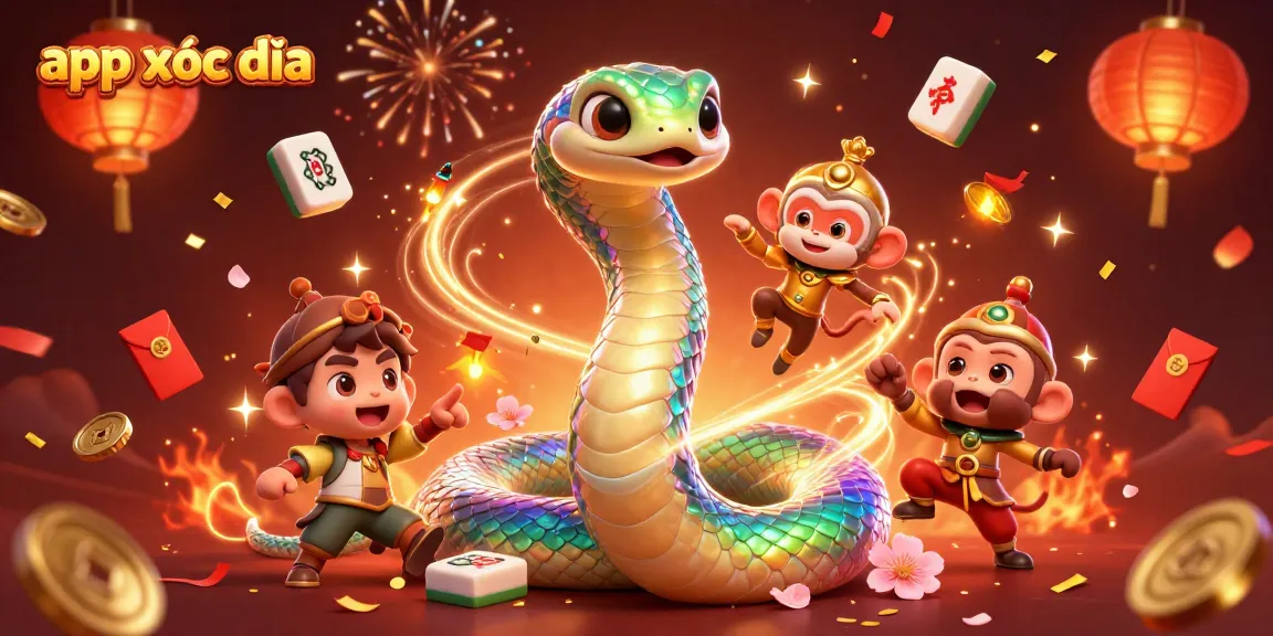 Engage with the app xóc đĩa in a vibrant 3D casino world showcasing playful characters and interactive game elements.