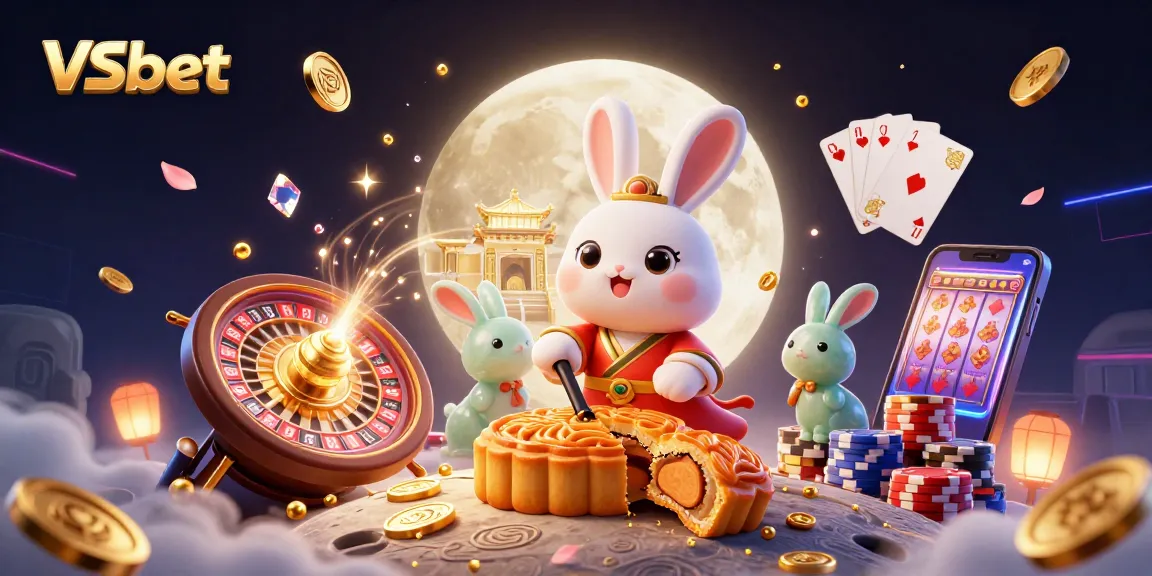 Engage with VSbet's vibrant gambling universe in this dynamic 3D scene filled with action.